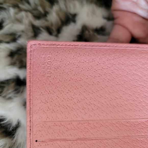 Final Price✅️ Authentic Gucci Pink Leather Wallet - Picture 10 of 12